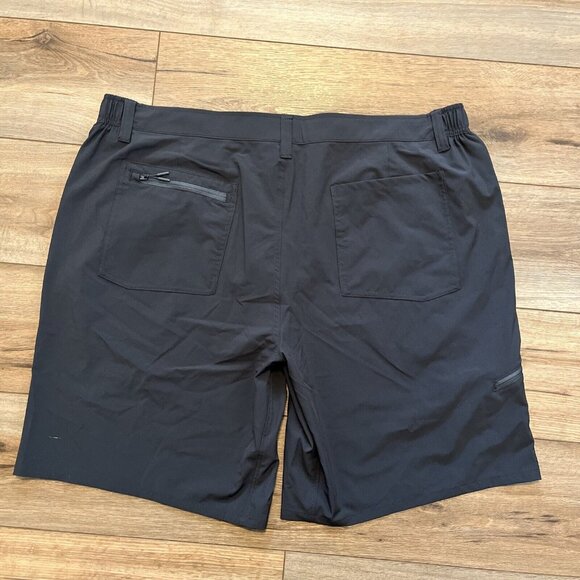 OOBE Lightweight Uniform Shorts SZ 40x9 Gray Cargo Elastic Waist Stretch OB4011 - Picture 3 of 8